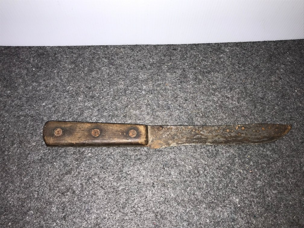 Vintage Hand Made Knife Unknown Origin