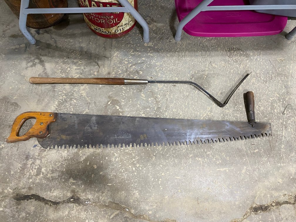 Grass Whip, Crosscut Saw