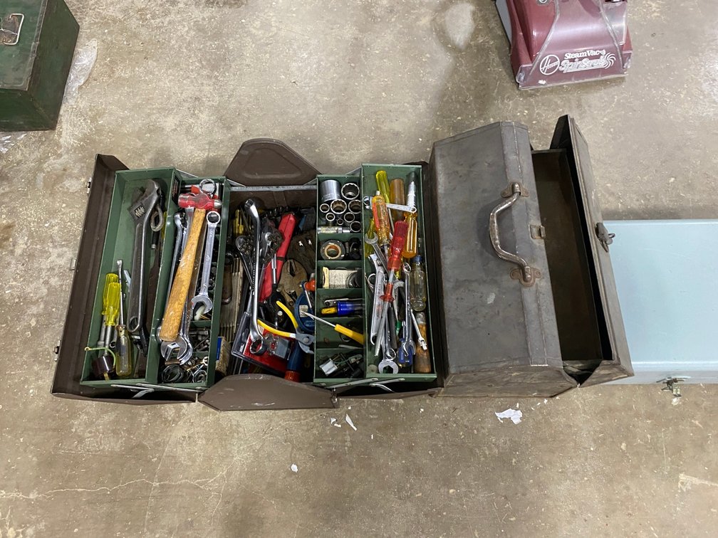 3-Tool Boxes with Tools