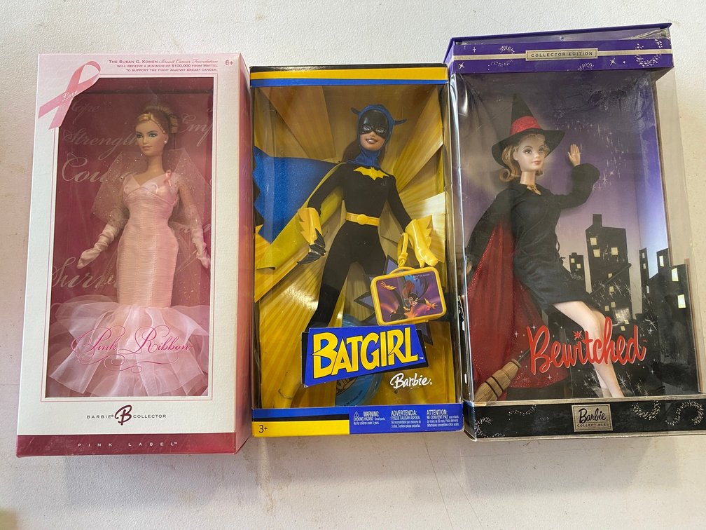 Bewitched Barbie, Bat Girl Barbie, Pink Ribbon Barbie