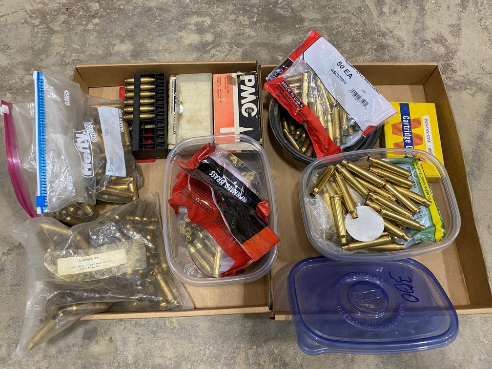 Brass Casings, Different Calibers