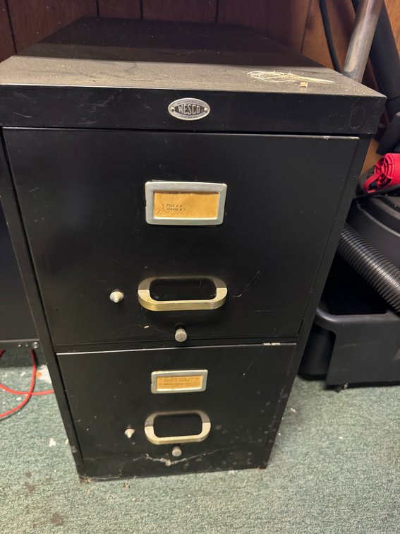 2 drawer filing cabinet