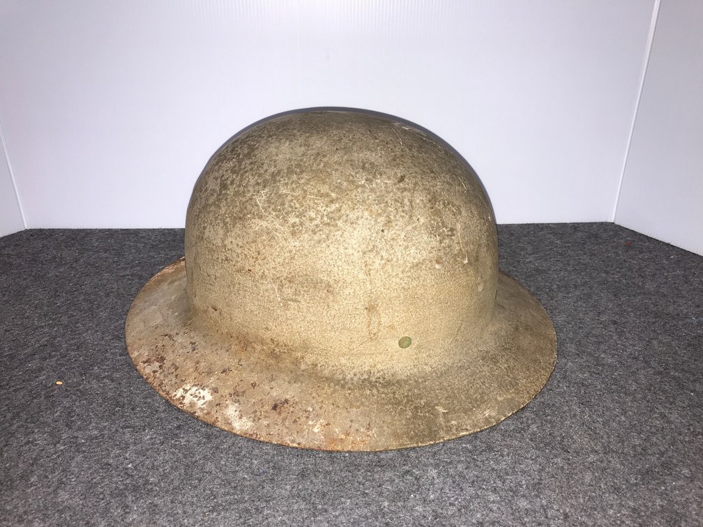 WWII Civil defense doughboy style helmet