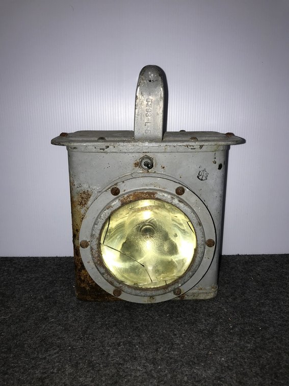 World War 2 Navy Delta Signal Lamp