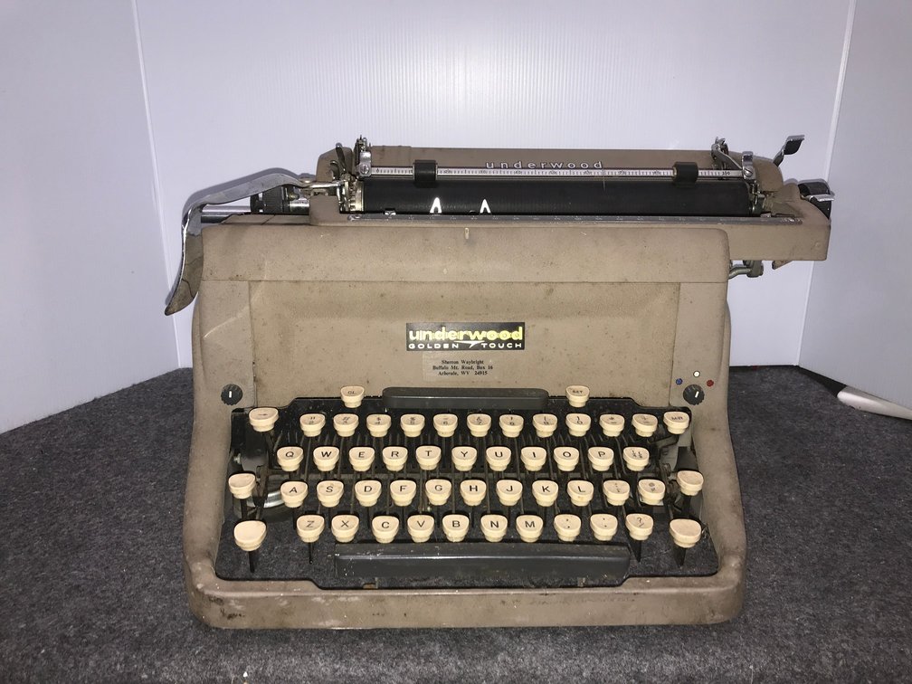 Underwood Golden Touch Typewriter