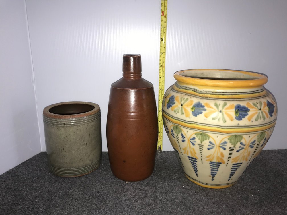 Vintage and antique Pottery Mixed Lot