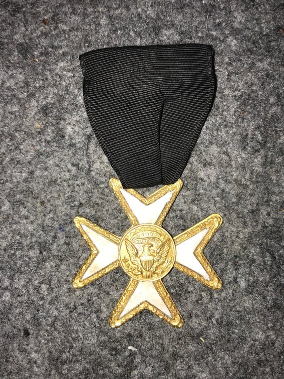 Vintage Maltese Cross Unknown Material