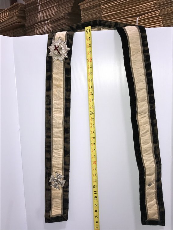 Vintage Knights Templar Sash