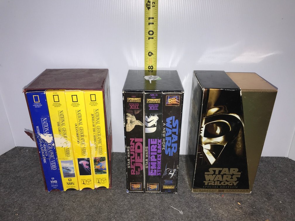 Star Wars VHS Lot