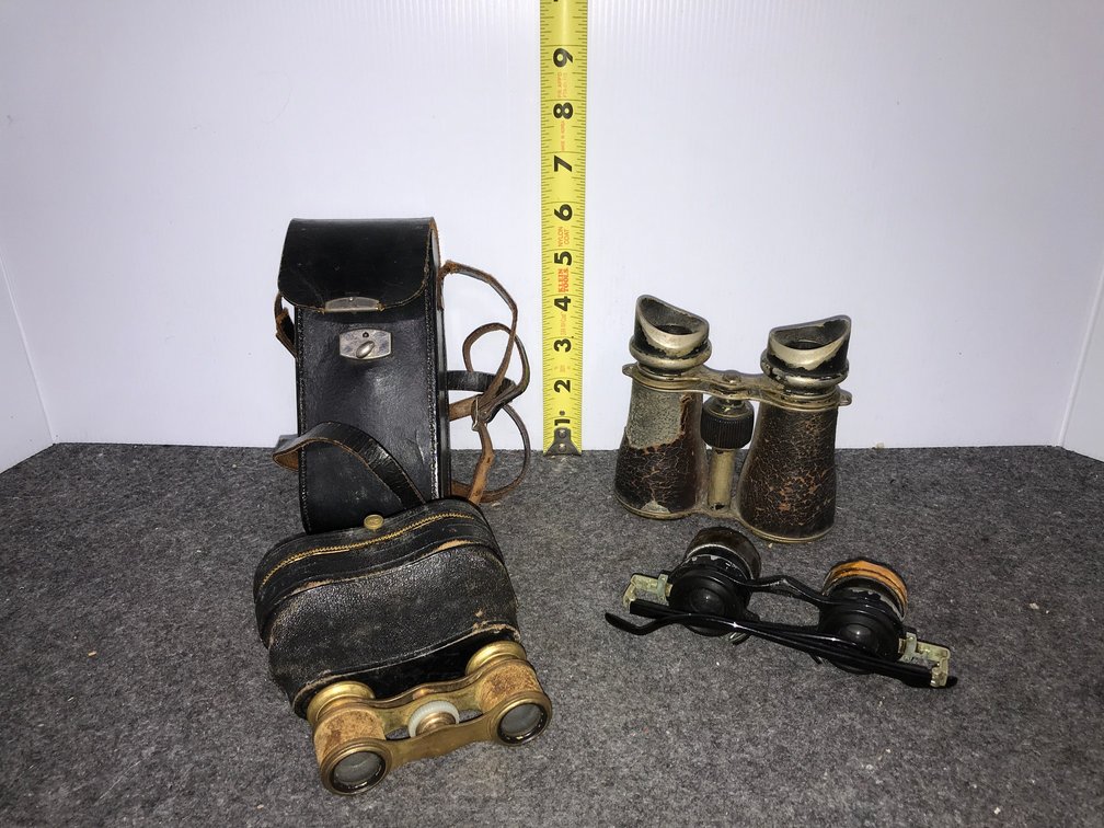 Antique Binoculars and Opera Glasses Lot