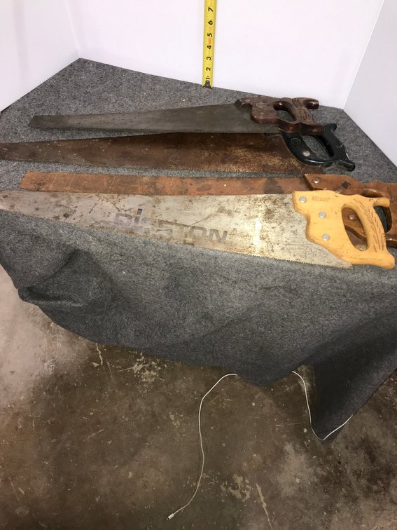 Old Hand Saw Lot