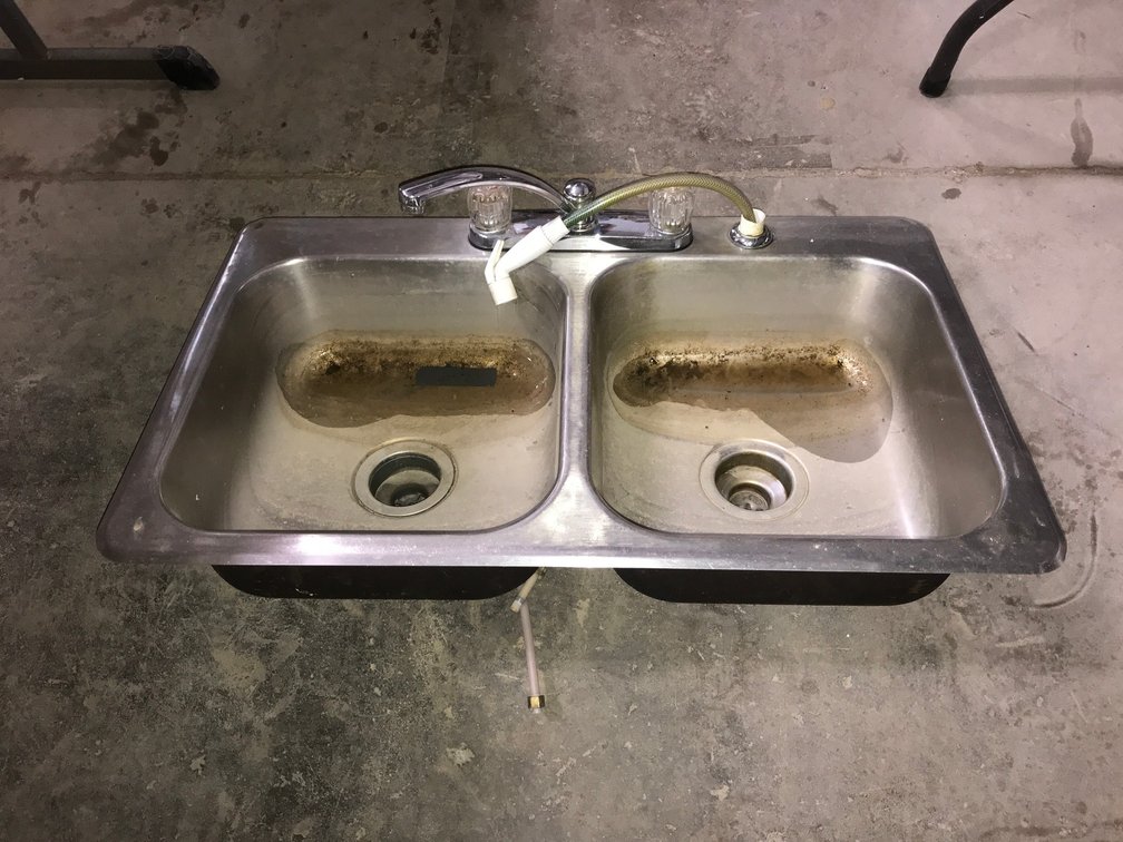 Stainless Steel 2 Basin sink