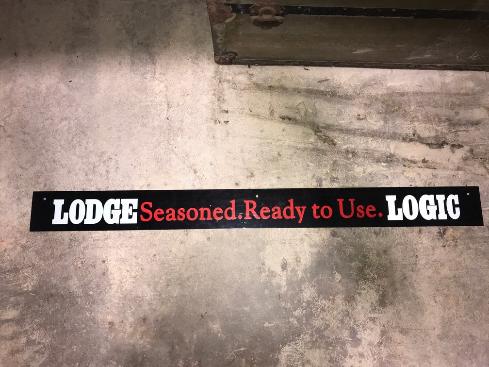 Double Side Lodge Advertising Metal sign