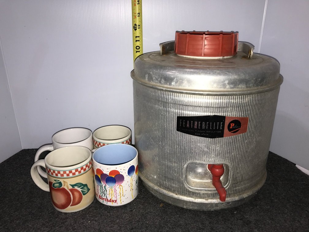 Vintage Aluminum 2 Gallon Water Cooler
