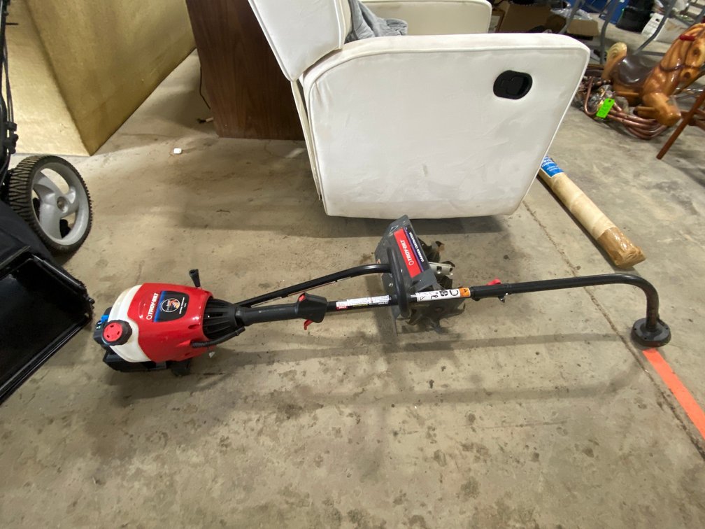 Troy Bilt Weedeater with Tiller Attachment