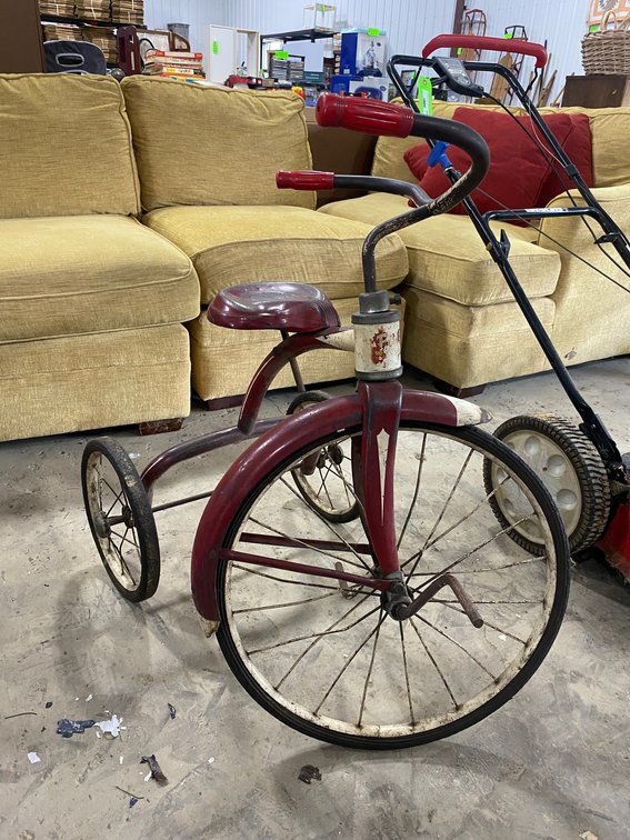 Vintage tricycle