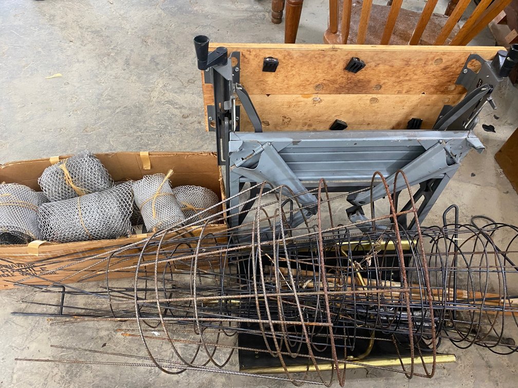 Work  Table, Plant Stakes