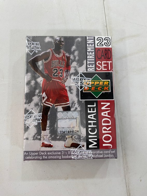 1999 Upper Deck Michael Jordan Retirement 23 Commemorative Card Set
