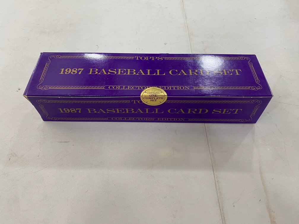 Sealed 1987 Topps Baseball Card Set