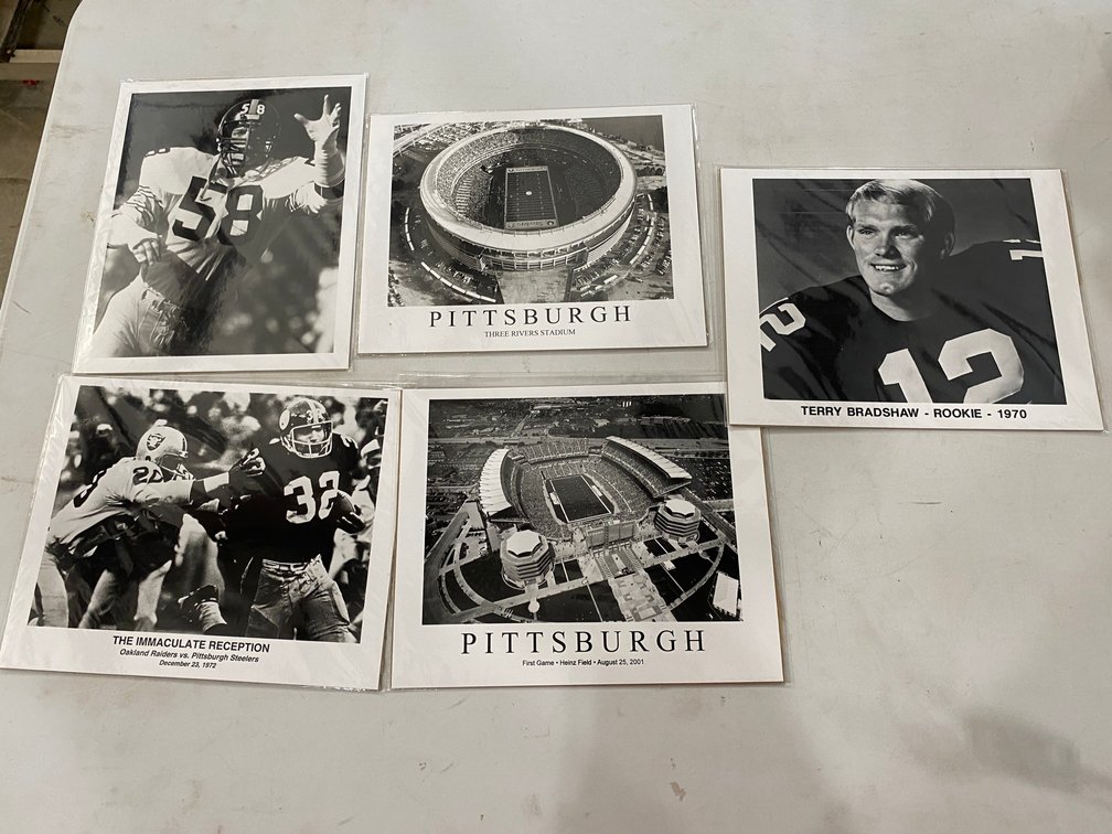 Photo of Terry Bradshaw, Heinz Field, Franco Harris, Jack Lambert