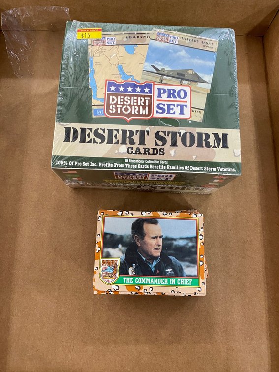Desert Storm Cards