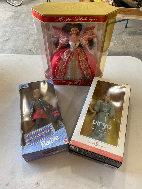 Holiday Barbie, Arizonia Jean Barbie, Virgo Barbie