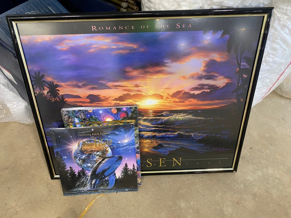 Framed Romance of the Sea Print, Art of Lassen and Posters