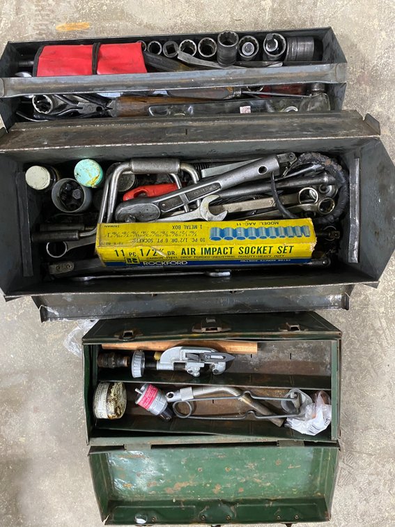 2-Tool boxes with Tools