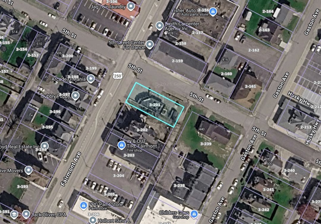 Image for High-Visibility Fairmont Commercial Property on Prime Corner Lot