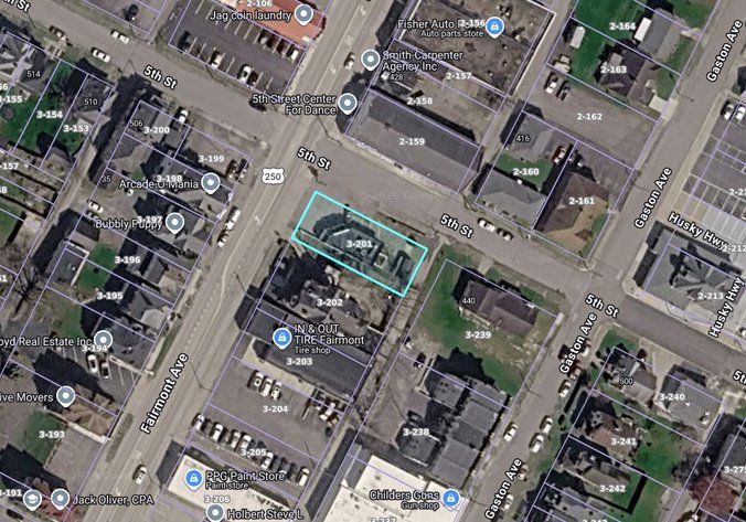 Image for High-Visibility Fairmont Commercial Property on Prime Corner Lot