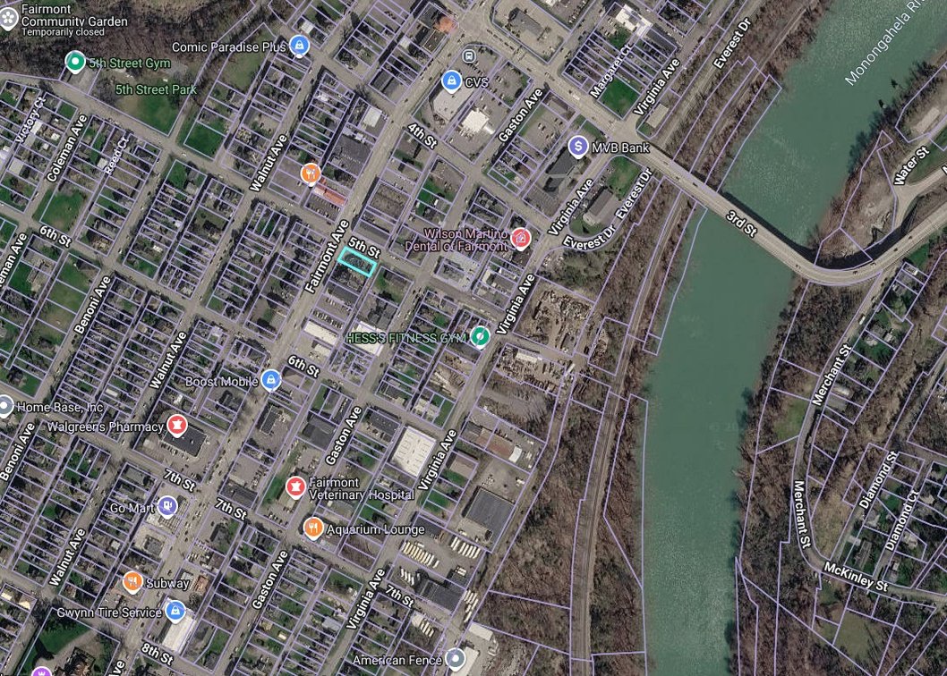 Image for High-Visibility Fairmont Commercial Property on Prime Corner Lot