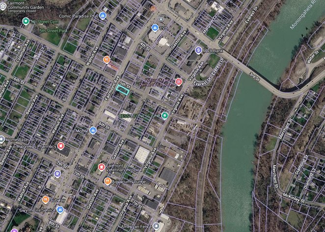 Image for High-Visibility Fairmont Commercial Property on Prime Corner Lot
