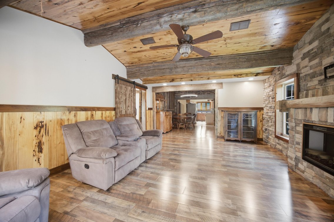 Image for Private 28-Acre Retreat with Ranch Home, Workshop & Multiple Garages in Fairmont