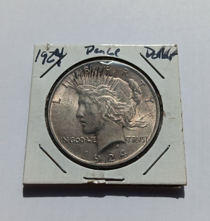 1924 Peace Dollar