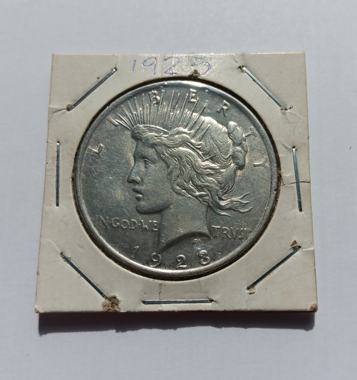 1923 Peace Dollar
