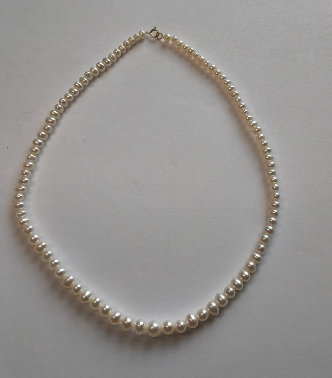 14K Pearl Necklace