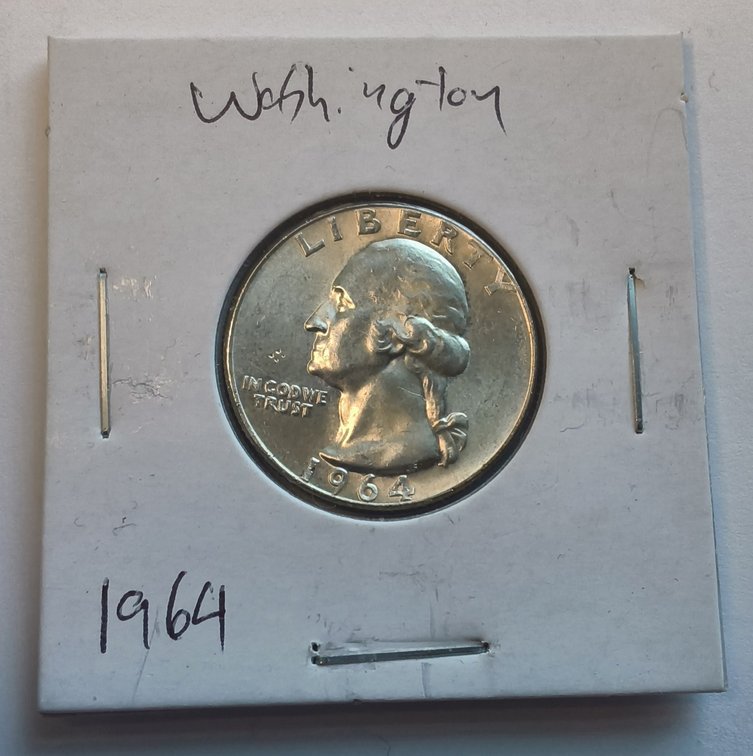 1964 Washington Quarter.