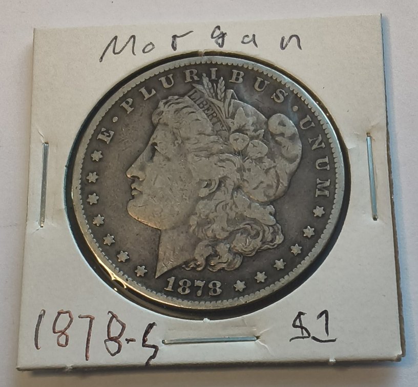 1878 S Morgan Dollar