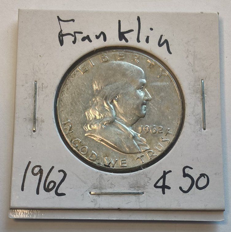 1962 Franklin Half Dollar