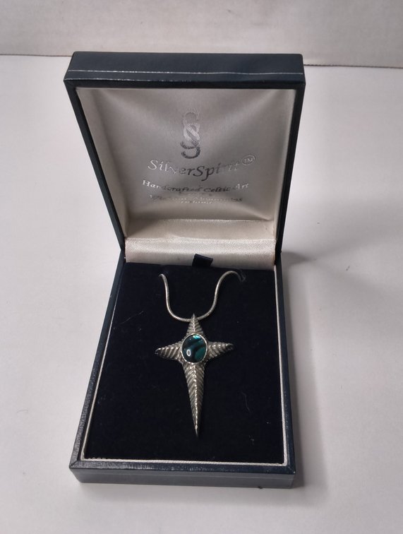 Silver Spirit Celtic Cross Pendant