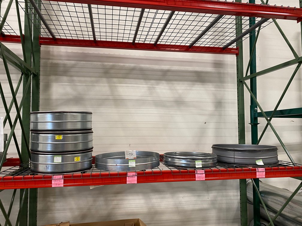 Spiral couplings, 18" 19", 22" various sizes