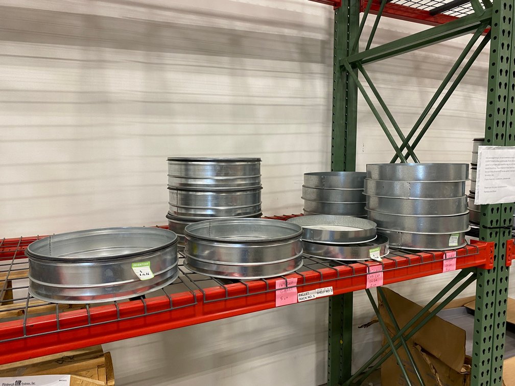 16" Couplings and 14" end caps