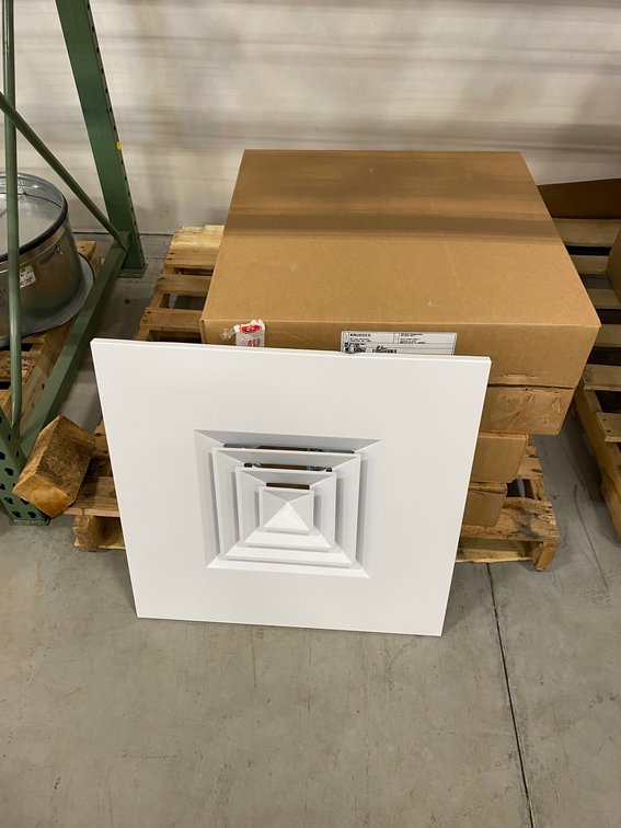 Lay in ceiling diffuser-various sizes