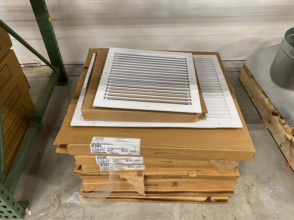 Return grills-16" x 16", 26" x 20"