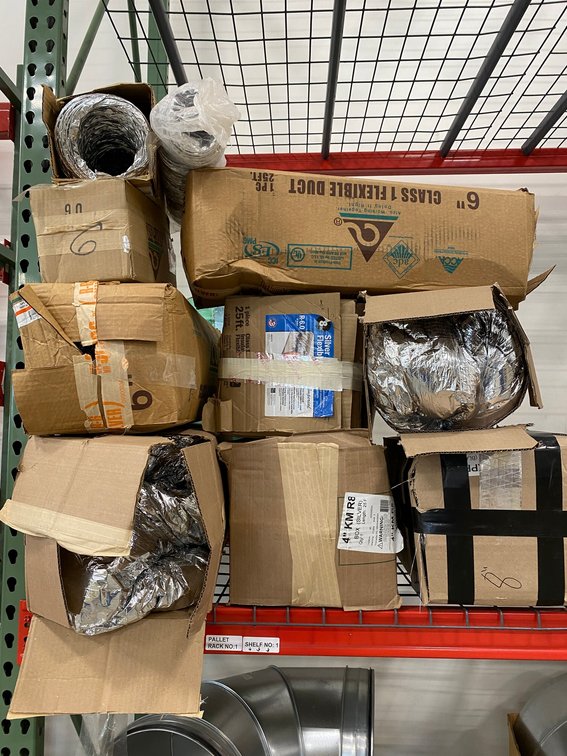 Assortment of flexible duct