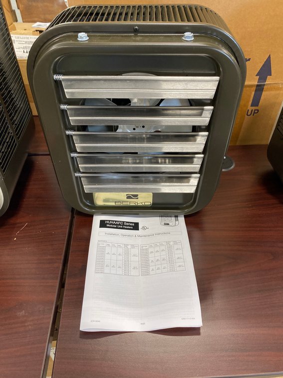 Berko electric heater-model #HUHAA520FC