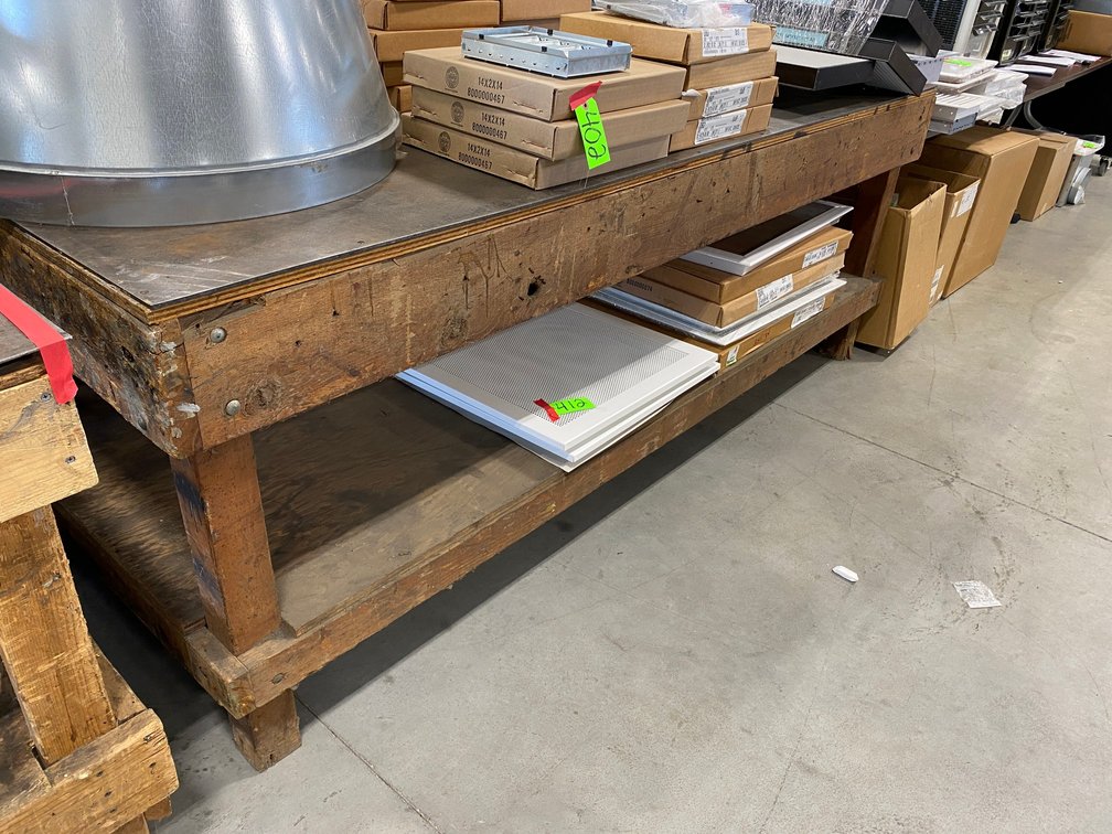 Tool bench-4' x 8'