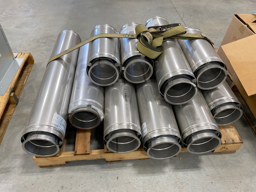 AMPCO Stainless Steel Grease Duct Sections
