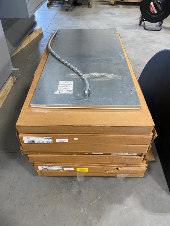 Radiant ceiling panels-240 volt, 750 watt-model #ATH24482AF-apoprox. 8 panels