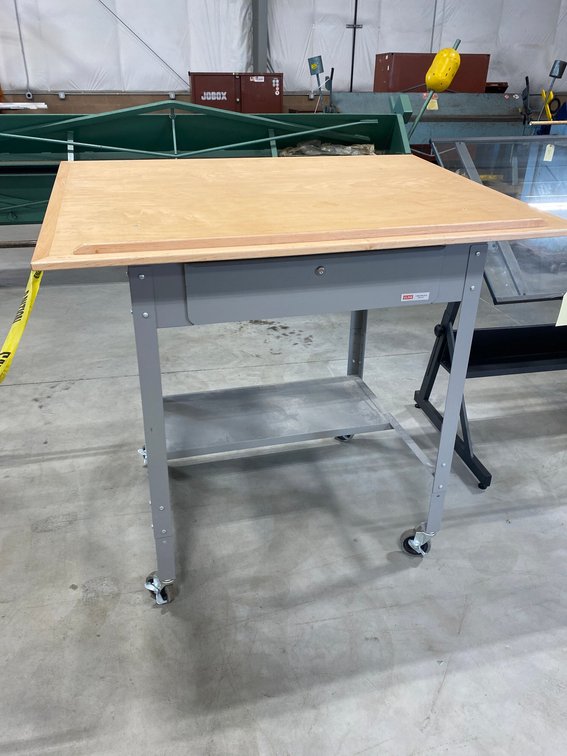 U-line drafting tables-43" x 49" x 37"